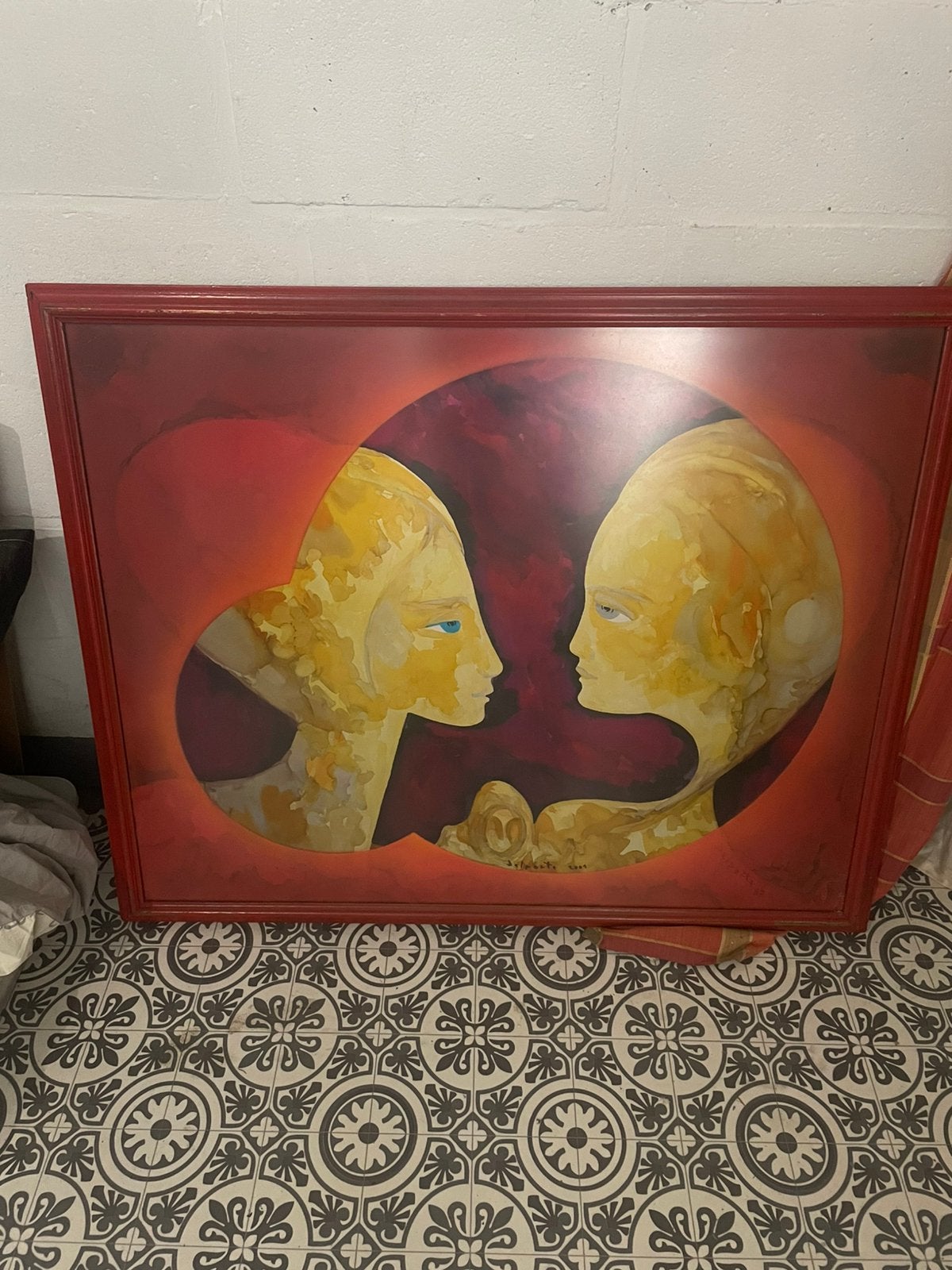 Tableau Delporte, Antiquités & Art, Enlèvement