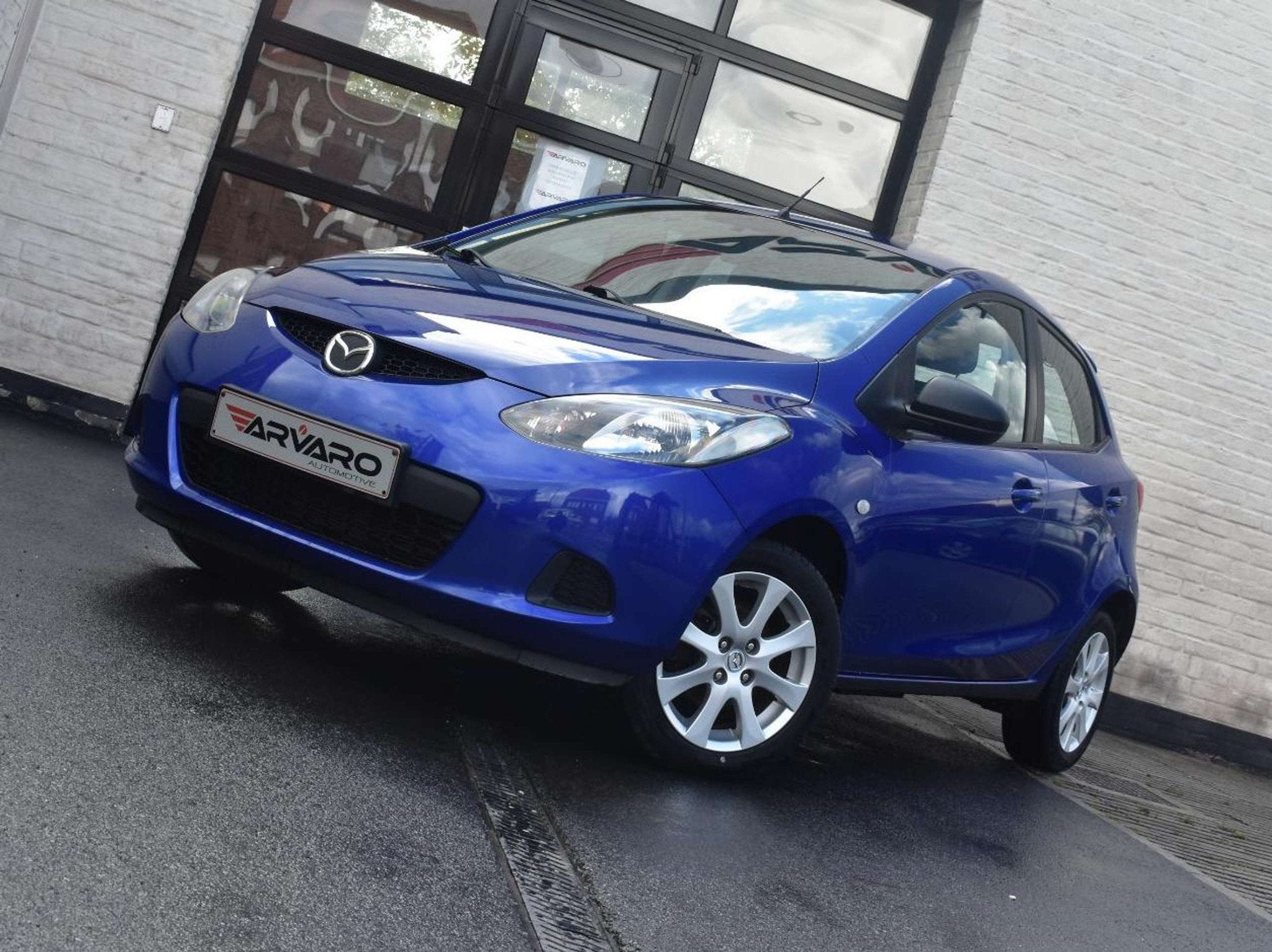 Mazda 2 1.3i Sport / Airco / Alu Velg / Topstaat / Garantie, Auto's, Voorwielaandrijving, Stof, 4 cilinders, Blauw