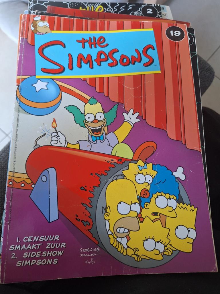 The simpsons, Ophalen of Verzenden