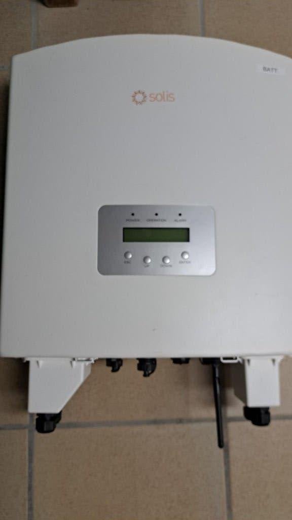 Omvormer Solis voor zonnepanelen RAI-3K-48ES-5G, Ophalen, Nieuw