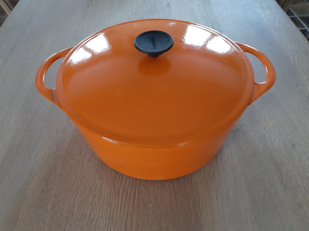 Kookpot "Le Creuset", Huis en Inrichting, Ophalen, Gebruikt, Gietijzer, Le Creuset