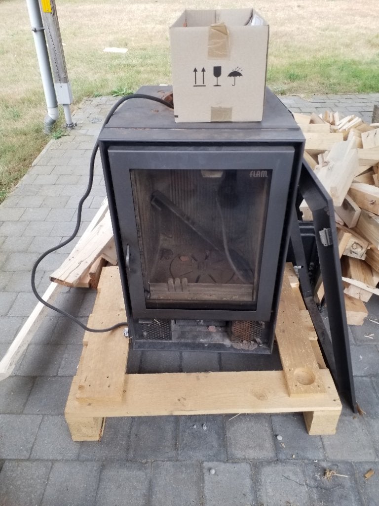 Inbouwcassette flam, Ophalen, Gebruikt