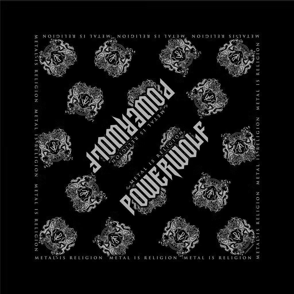 Powerwolf - Metal is Religion Bandana officiële merchandise, Ophalen of Verzenden, Nieuw