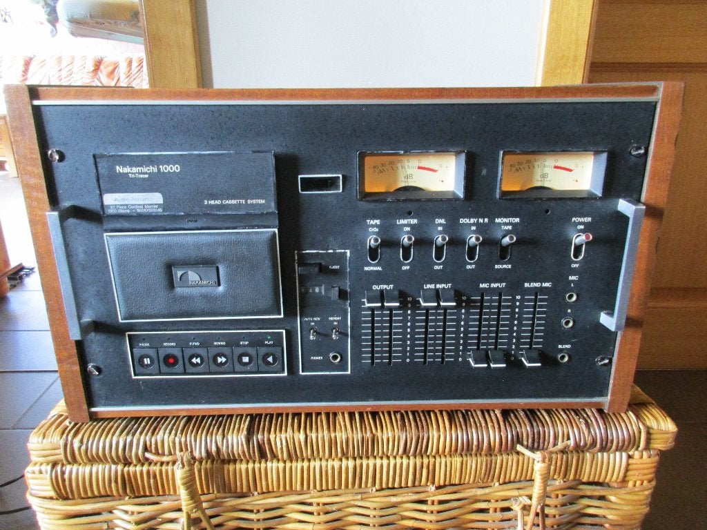 NAKAMICHI 1000 TRI-TRACER JAPAN deck, Audio, Tv en Foto, Ophalen