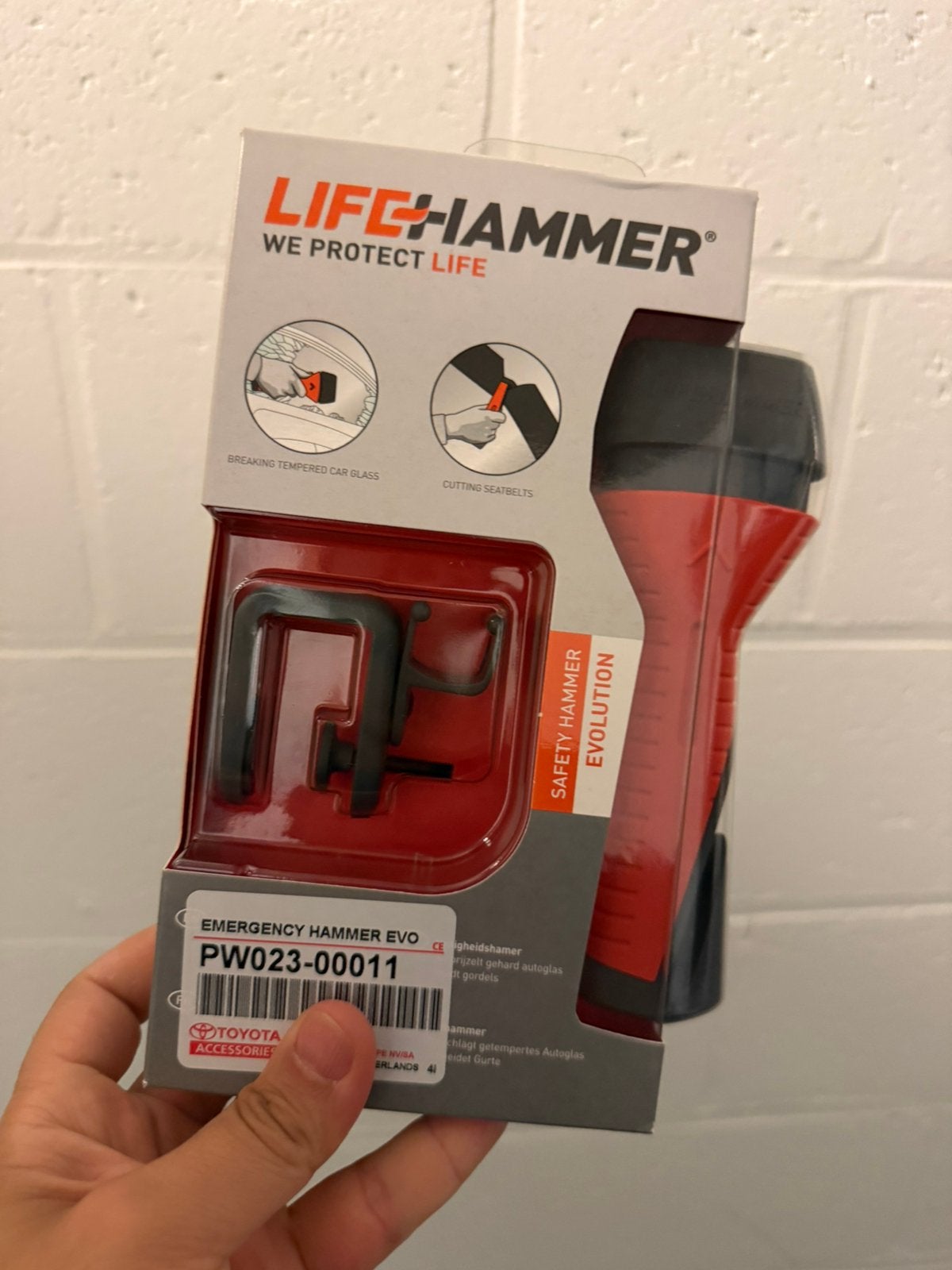 Emergency hammer, Autos : Divers, Accessoires de voiture, Enlèvement, Comme neuf