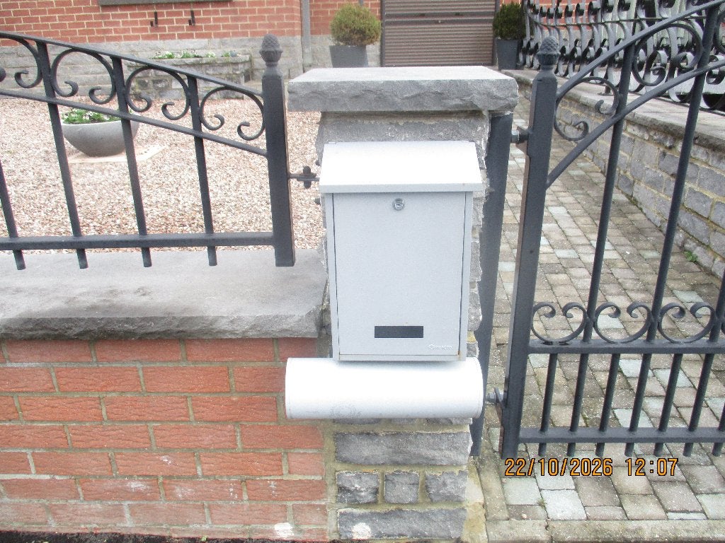 boite aux lettres, Jardin & Terrasse, Enlèvement ou Envoi, Utilisé, Acier, Murale