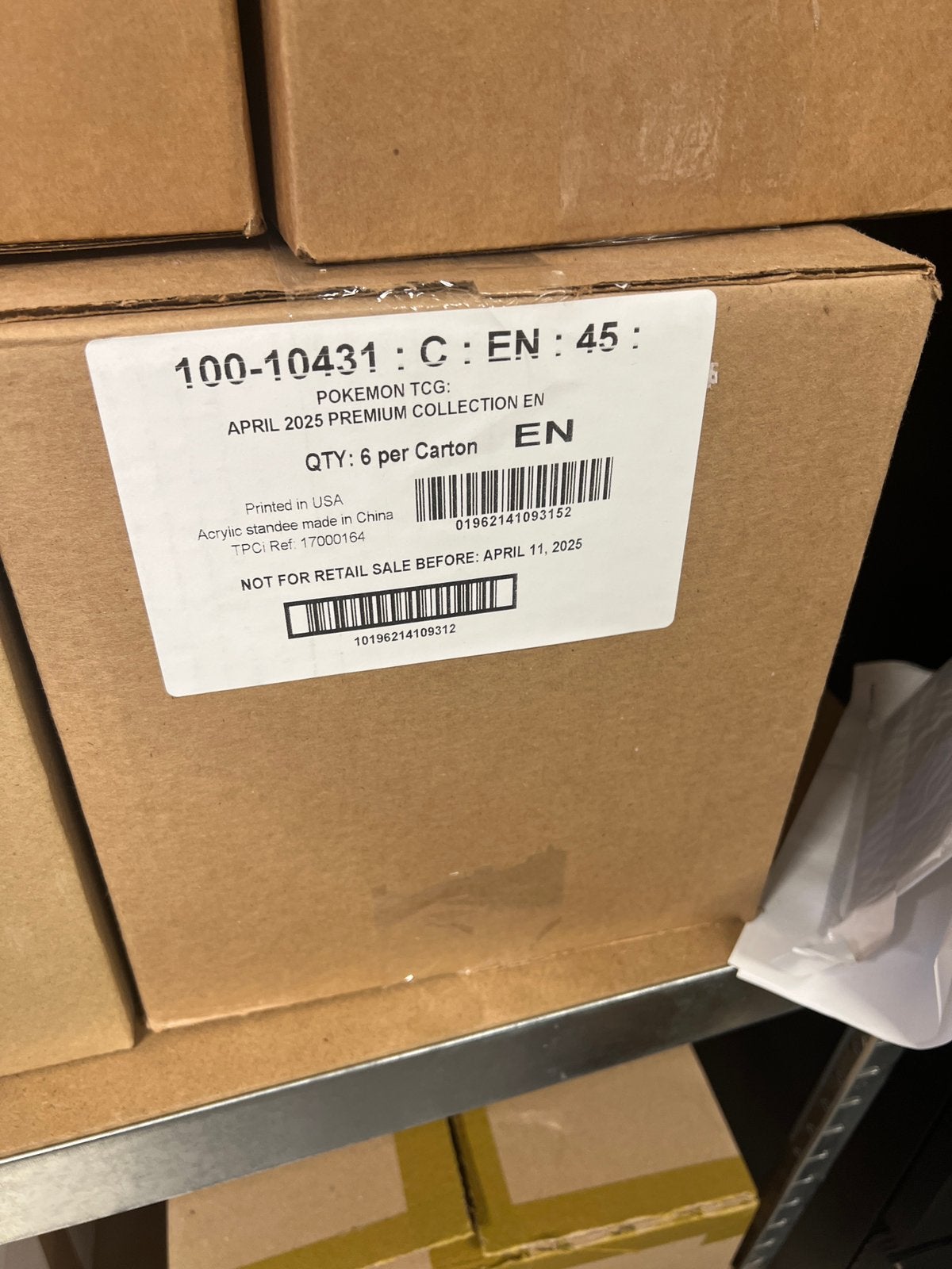 Pokemon Sealed case(6 boxed) collection boxen, Ophalen of Verzenden, Nieuw