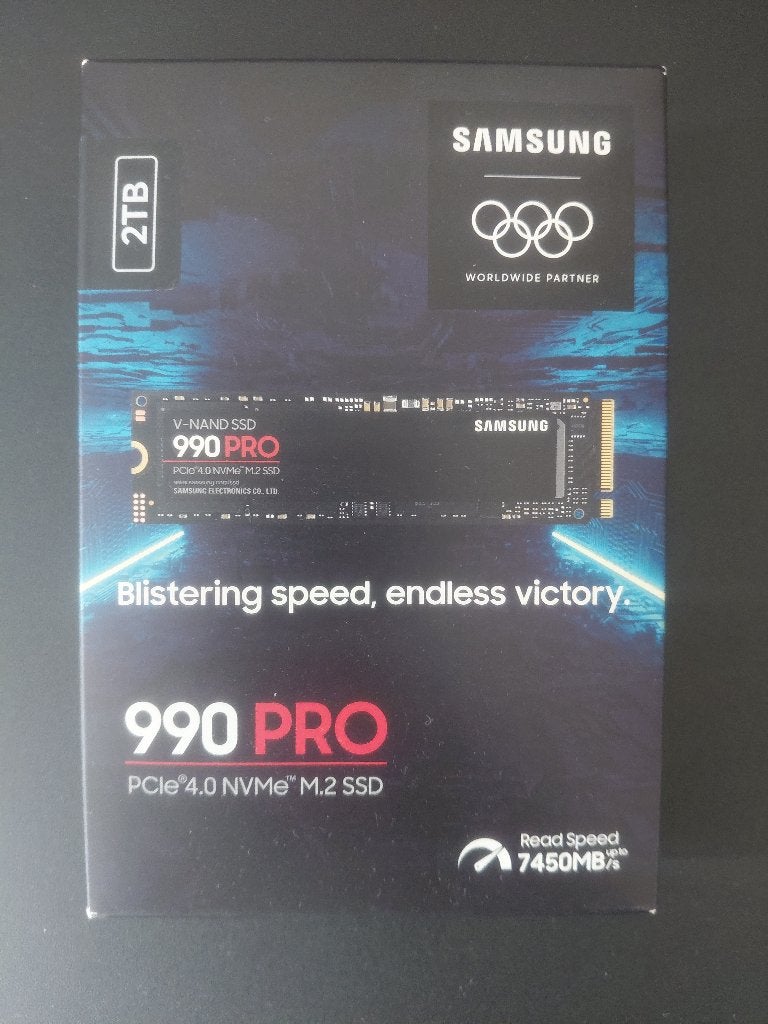 Samsung 990 PRO 4TB M.2 SSD, 4 To, SSD, Interne, Comme neuf
