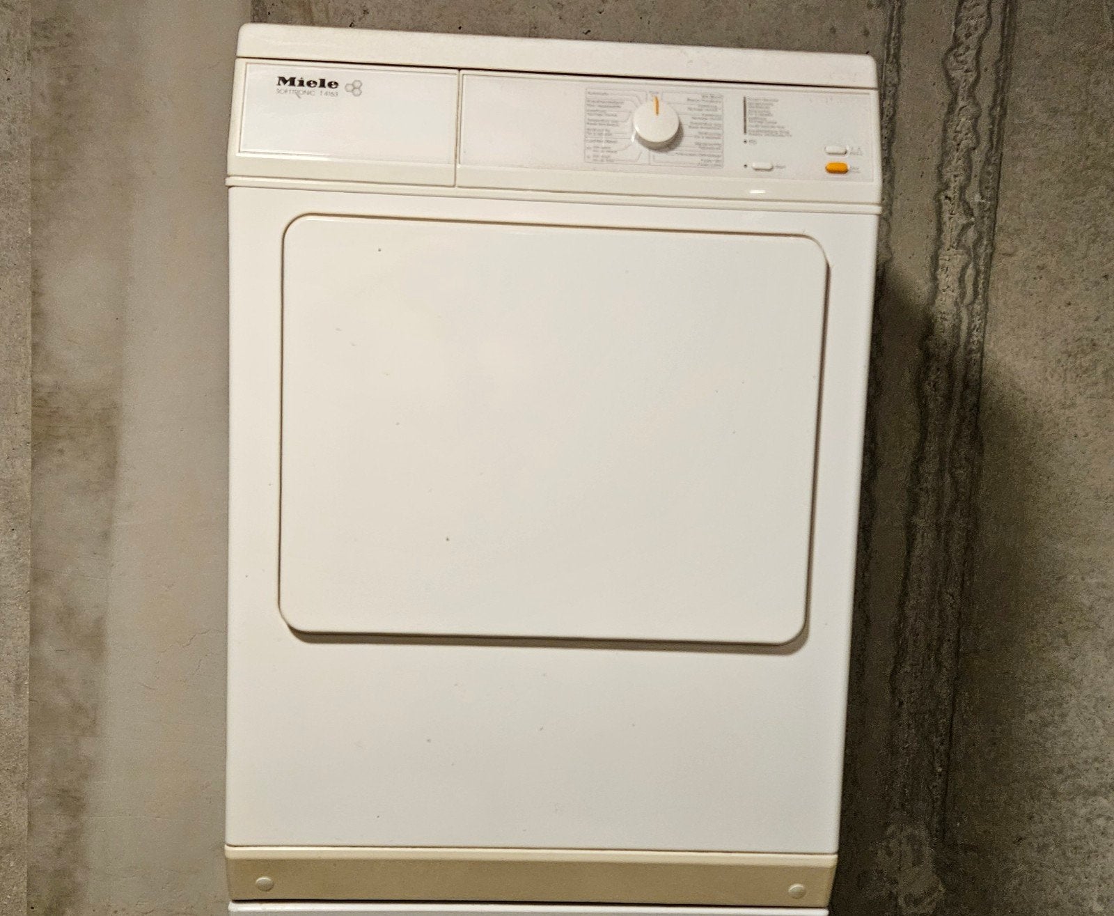 miele droogkast, Enlèvement, Utilisé, Évacuation d'air