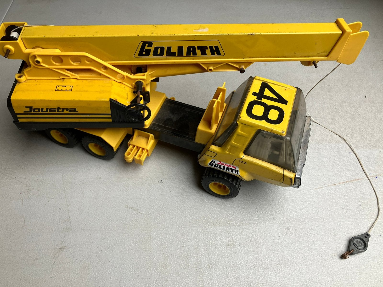 Kraan goliath, Hobby en Vrije tijd, Modelauto's | 1:50, Ophalen of Verzenden, Zo goed als nieuw