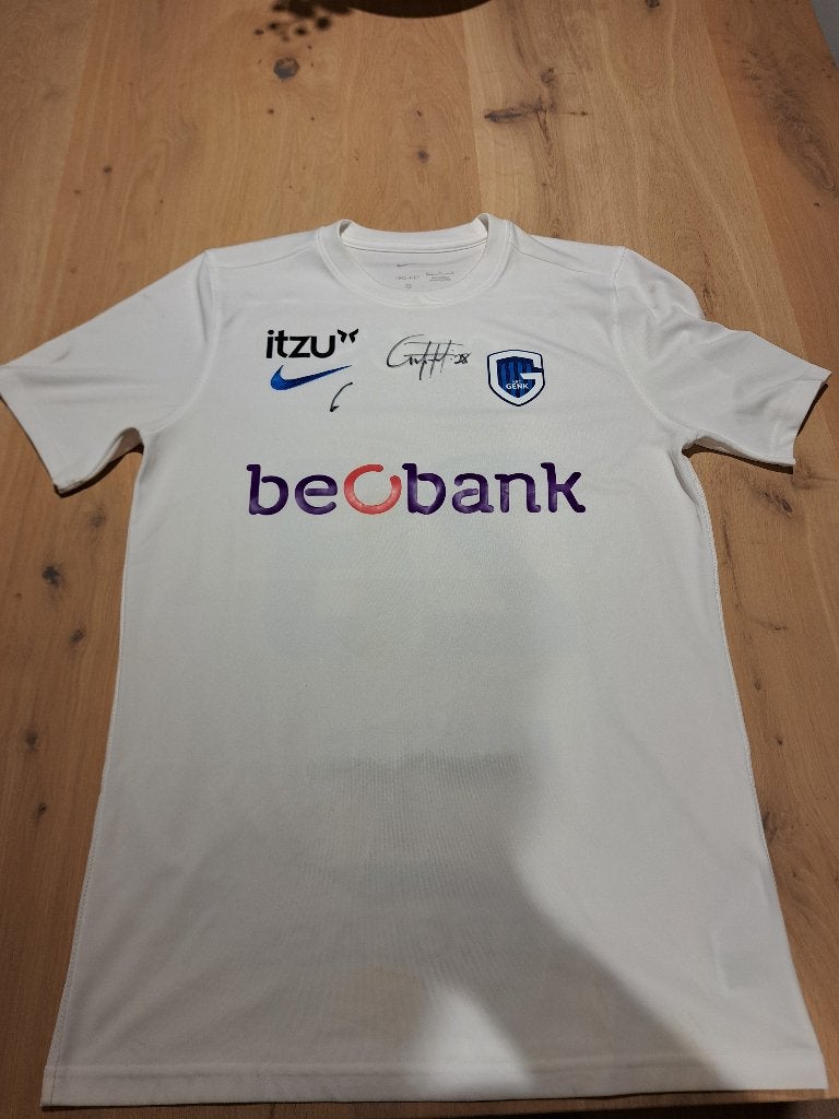 chemise de peinture KRC Genk, Collections, Enlèvement ou Envoi, Utilisé, Maillot