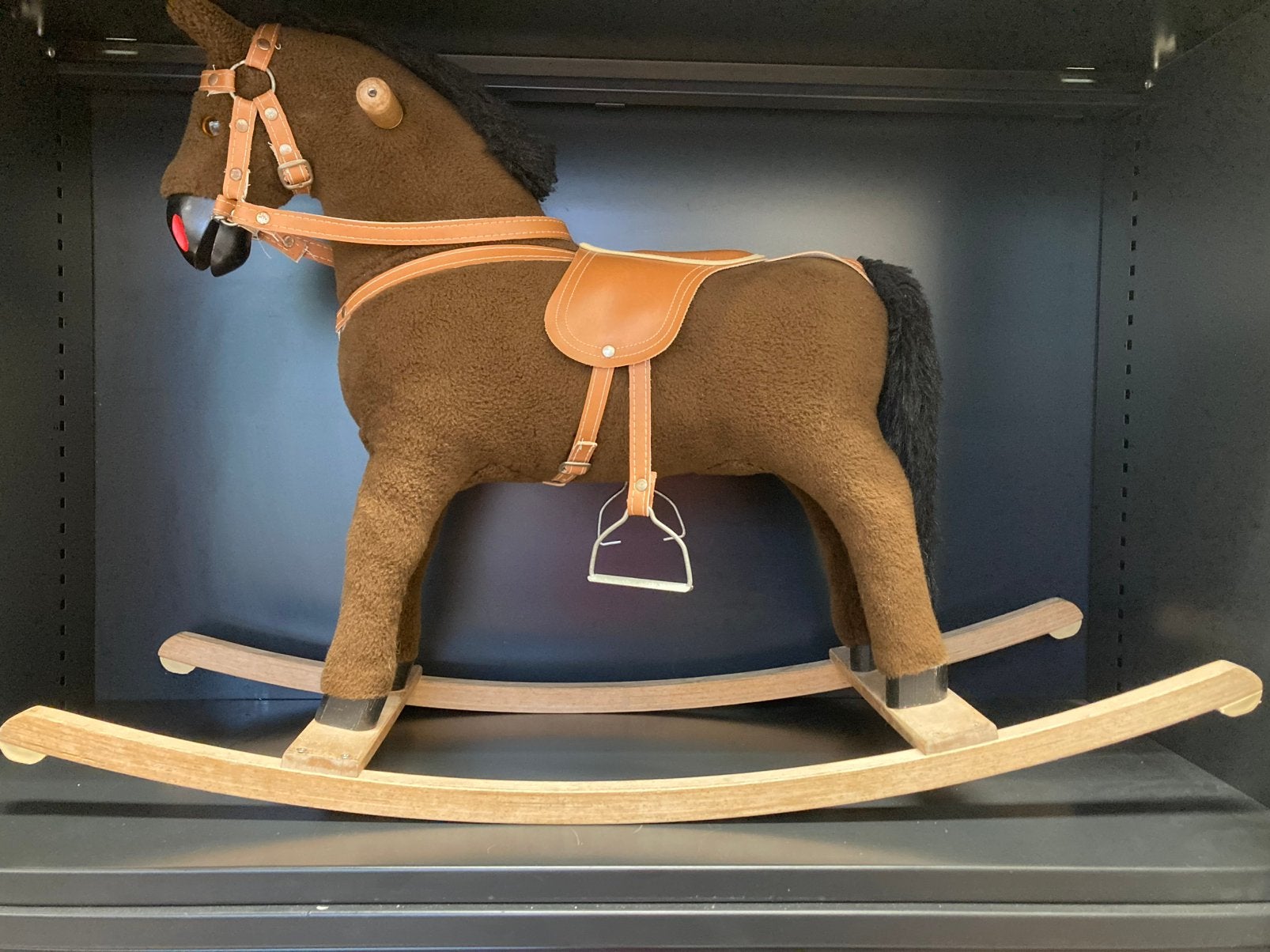 Cheval à bascule d'intérieur 90/63 cm, Enlèvement, Utilisé