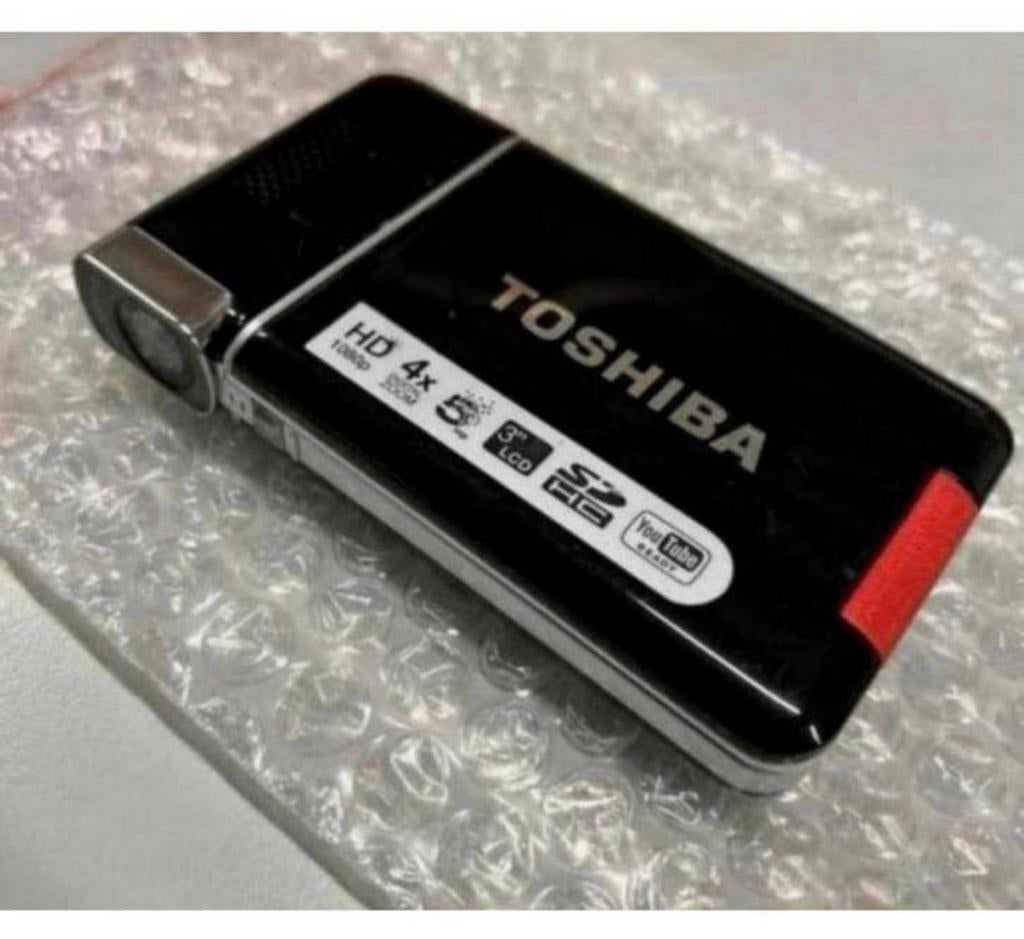 Appareil photo Toshiba Camileo S20 Black 1080p sans batterie, Carte mémoire, Moins de 8x, Toshiba, Enlèvement ou Envoi