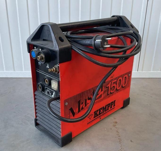 Kemppi Master 1500 TIG Lasapparaat – compleet, Ophalen, Gebruikt, 150 tot 250 ampère, Tig