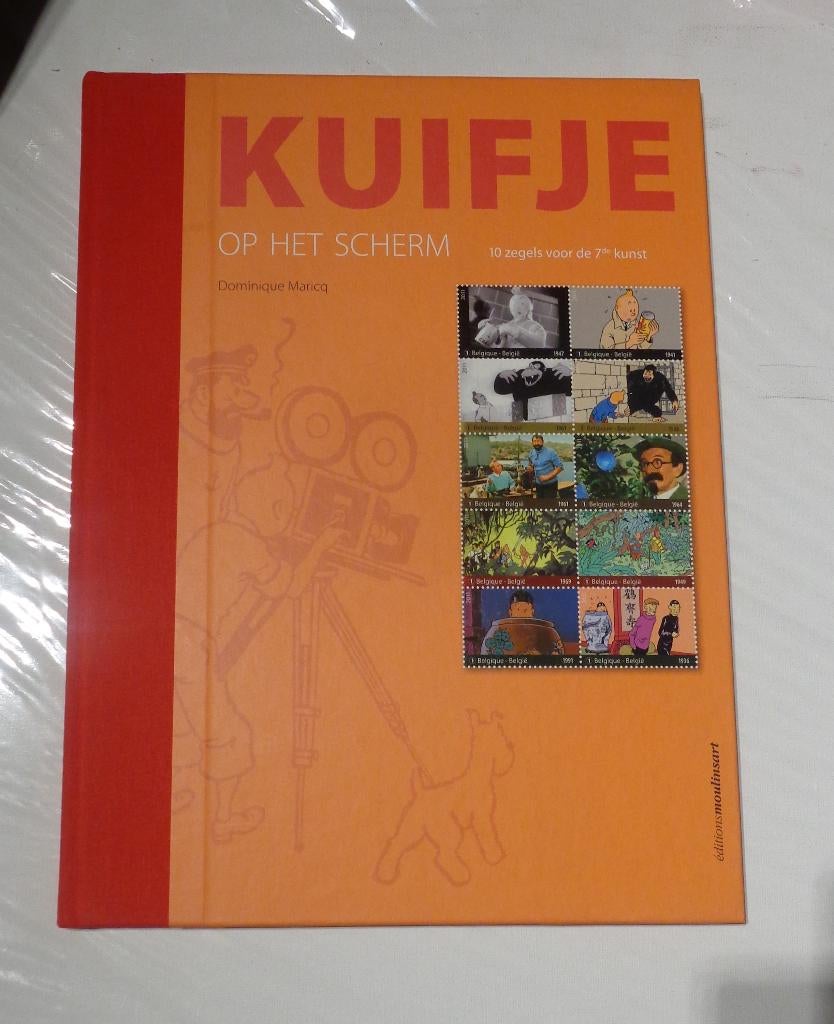 tintin Kuifje op het scherm", tiré à 1400 ex.861/1400, Livres, Une BD, Enlèvement ou Envoi, Comme neuf