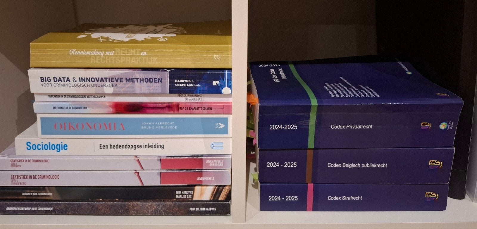 Boeken 1e Bachelor Criminilogie UGent, Boeken, Studieboeken en Cursussen, Ophalen