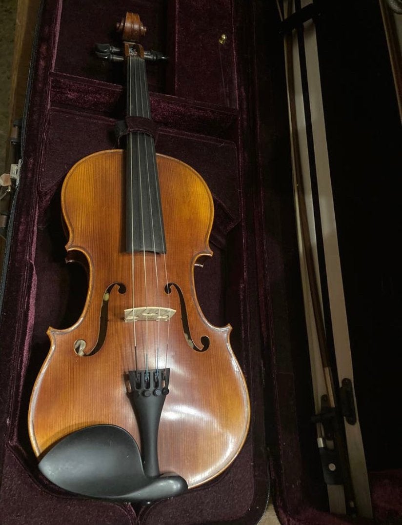 Zgan altviool, mooie volle warme klank, geen onzinbiedingen, Enlèvement, Comme neuf, Violon alto