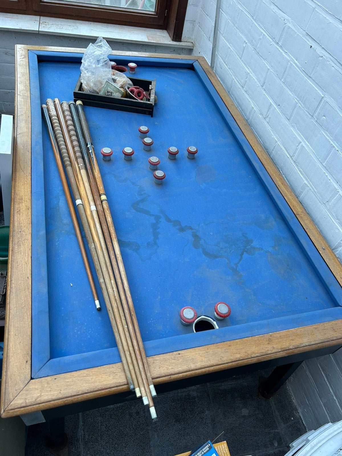 Biljart, Sport en Fitness, Ophalen, Gebruikt, Biljarttafel