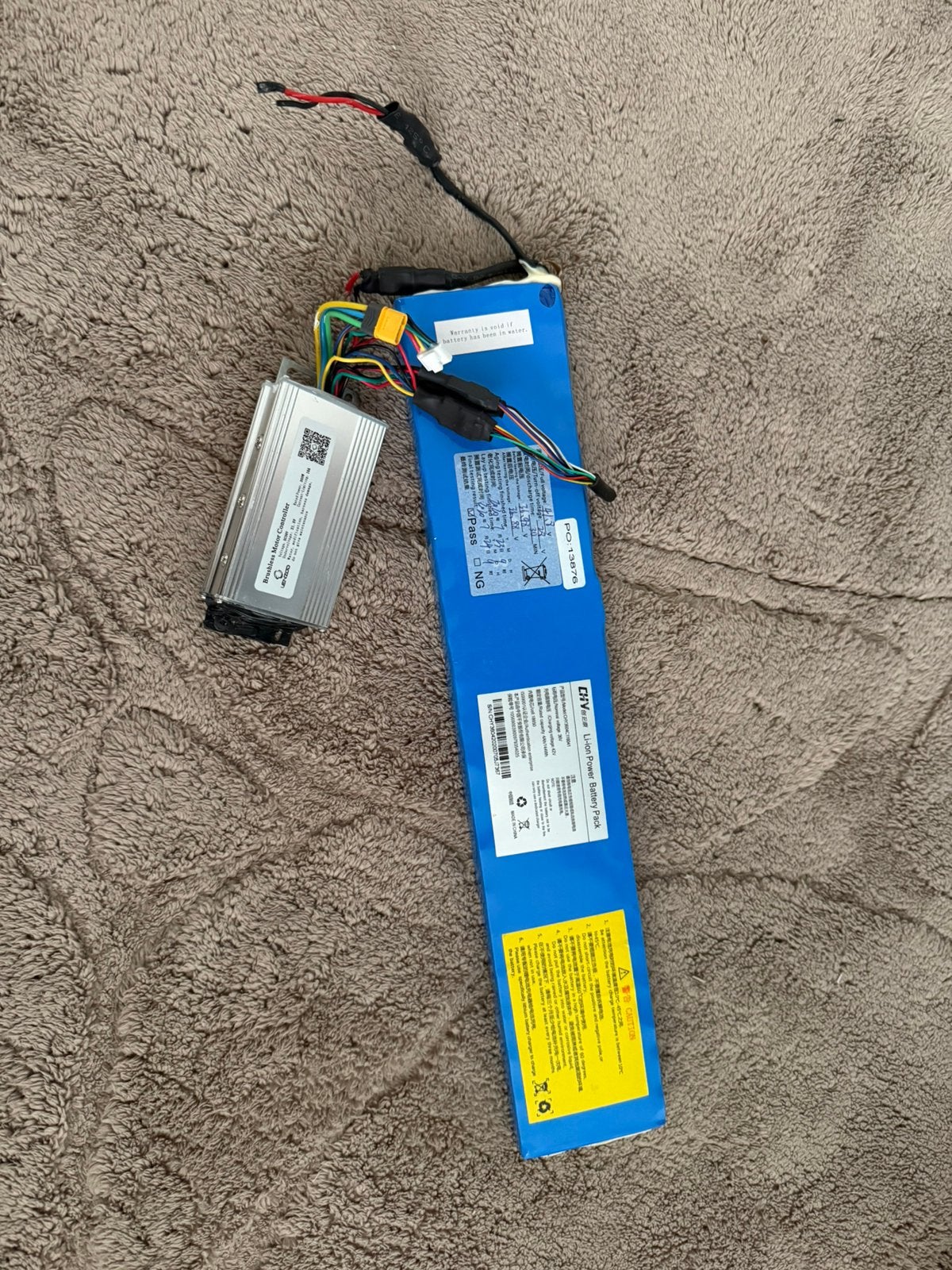 Accu elektrische step, Enlèvement, Utilisé, Rechargeable