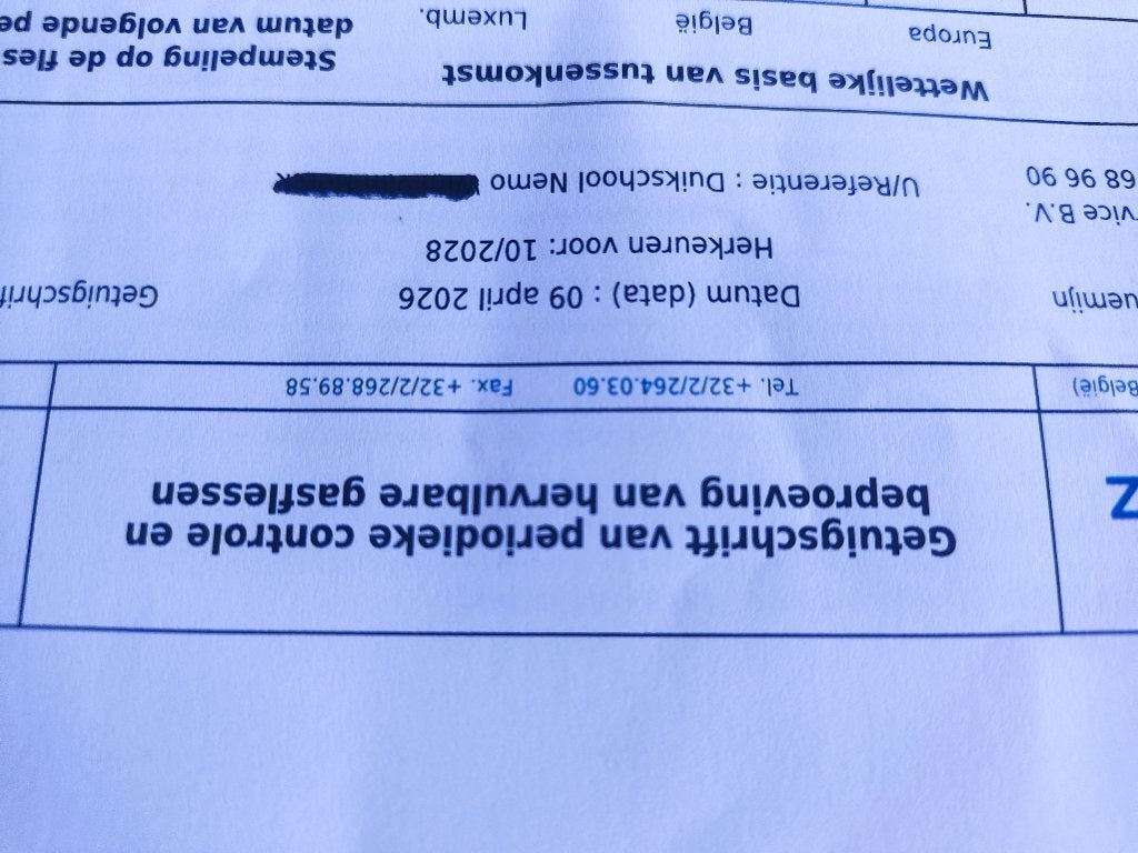 Duikfles, Ophalen, Gebruikt, Duikfles