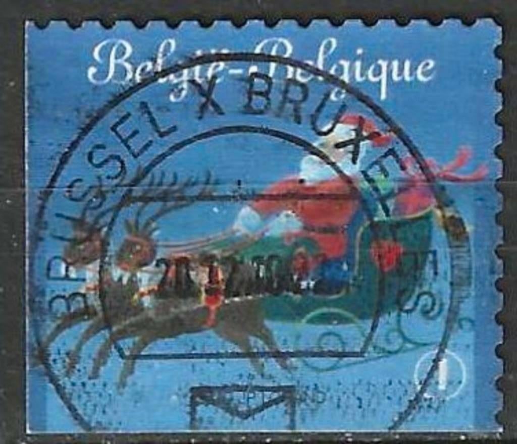 Belgique 2010 - Yvert 4068 /OBP 4087b - Joyeux Noël (ST), Timbres & Monnaies, Timbres | Europe | Belgique, Envoi, Affranchi, Oblitéré