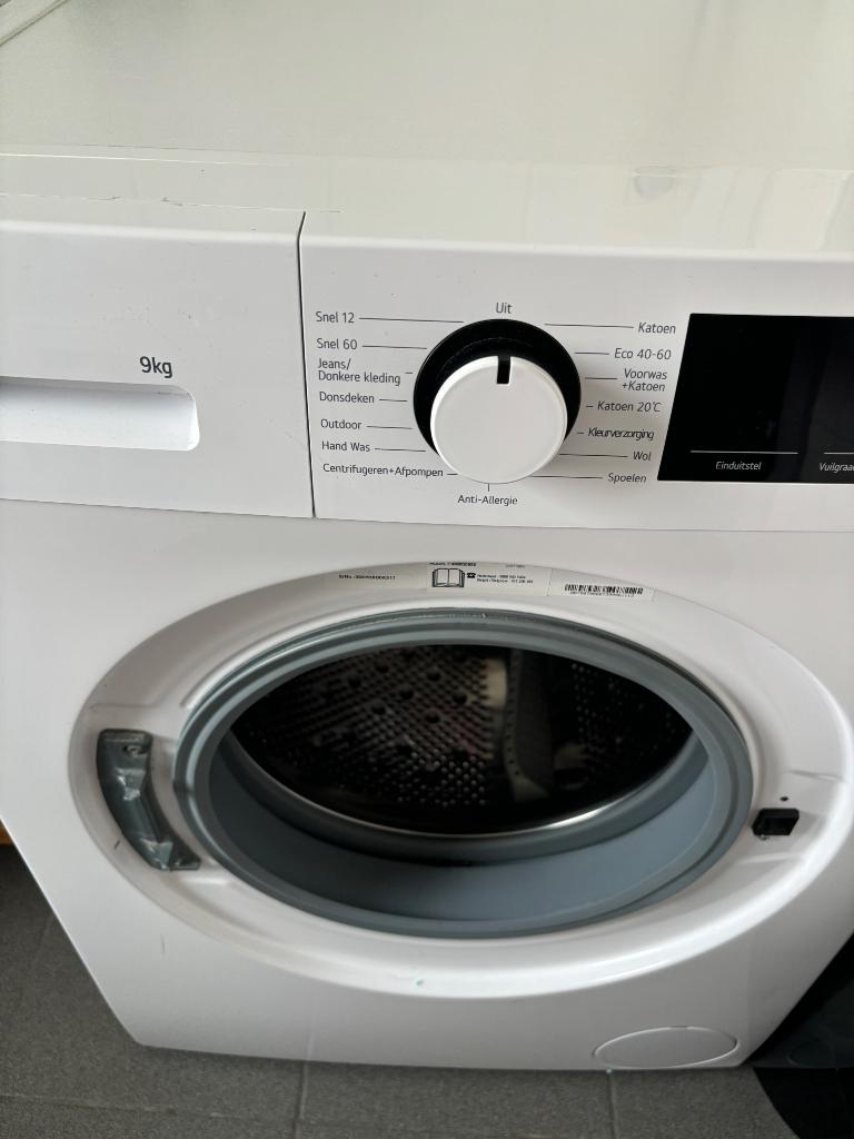 Wasmachine, Elektronische apparatuur, Wasmachines, 8 tot 10 kg, Ophalen, Gebruikt, Energieklasse A of zuiniger