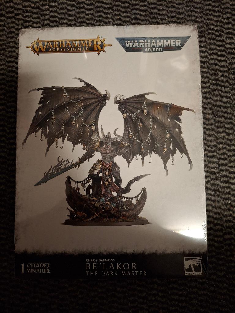 Chaos Daemons Be'Lakor The Dark Master, Enlèvement ou Envoi, Neuf, Personnage ou Figurines
