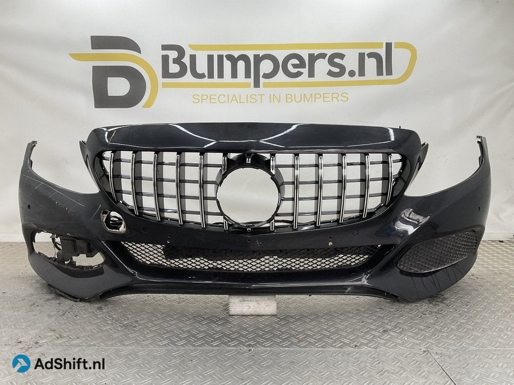 Bumper Mercedes C Klasse W205 Normaal 6xpdc 14-17 A205880012, Bumper