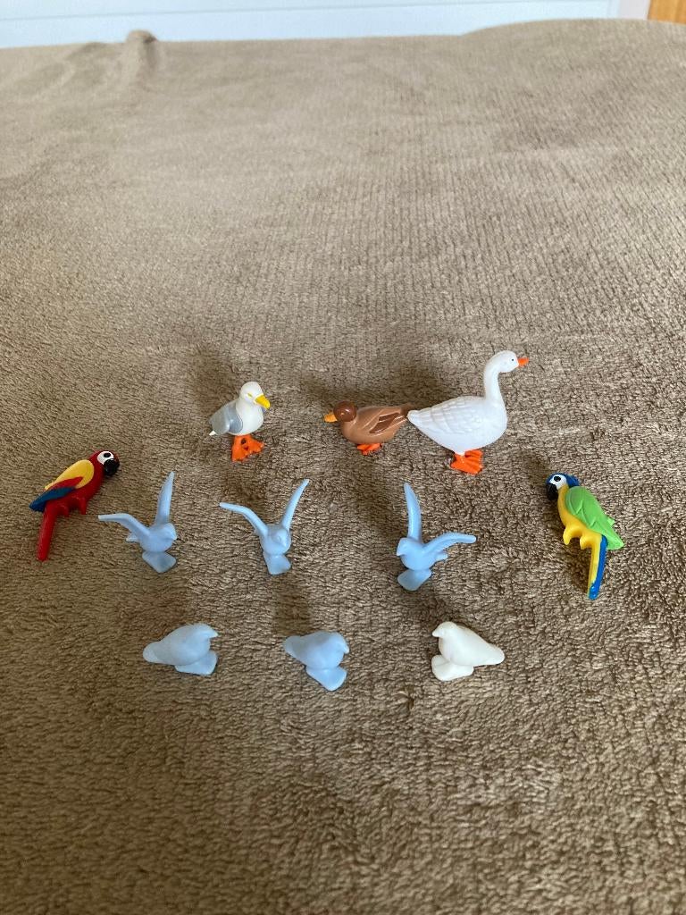 Playmobil vogels, eenden, meeuwen, papegaaien, Ophalen of Verzenden, Zo goed als nieuw, Los Playmobil