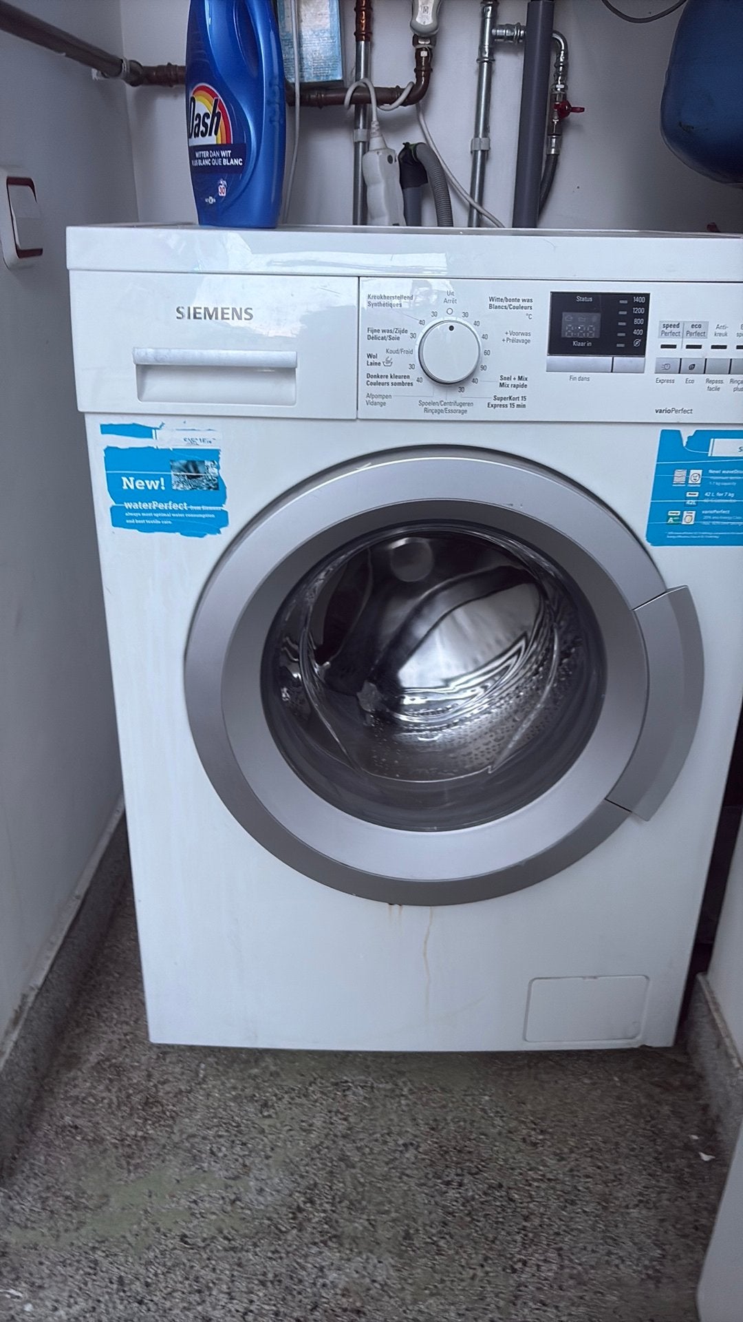 Droogkast en wasmachine, Ophalen, Gebruikt, Voorlader, Condens