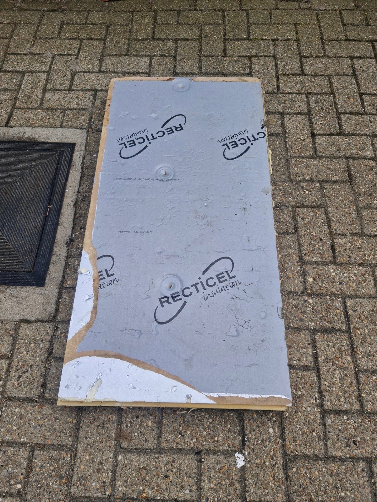 Recticel Eurowall PUR 80 à 90 platen 10cm dik 60 x 120, Doe-het-zelf en Bouw, Ophalen, Recticel