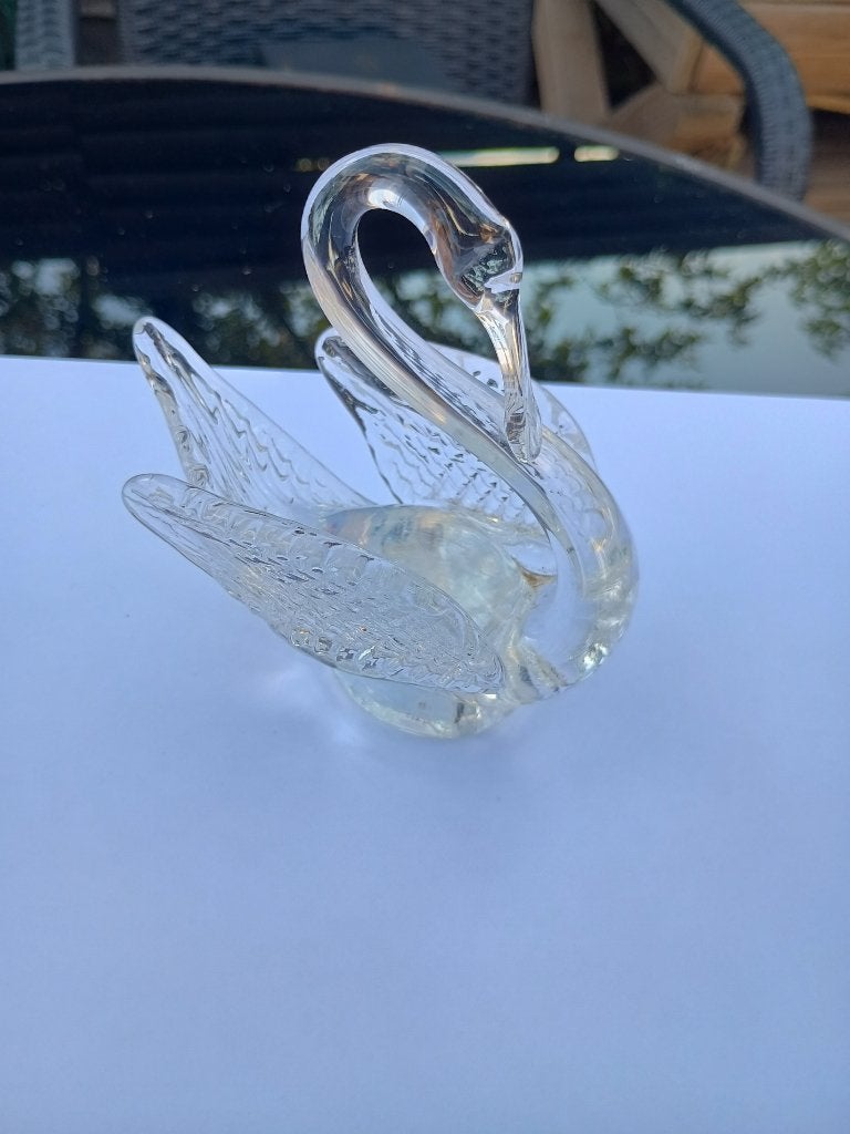 Statue de Cygne en verre, Antiquités & Art, Enlèvement
