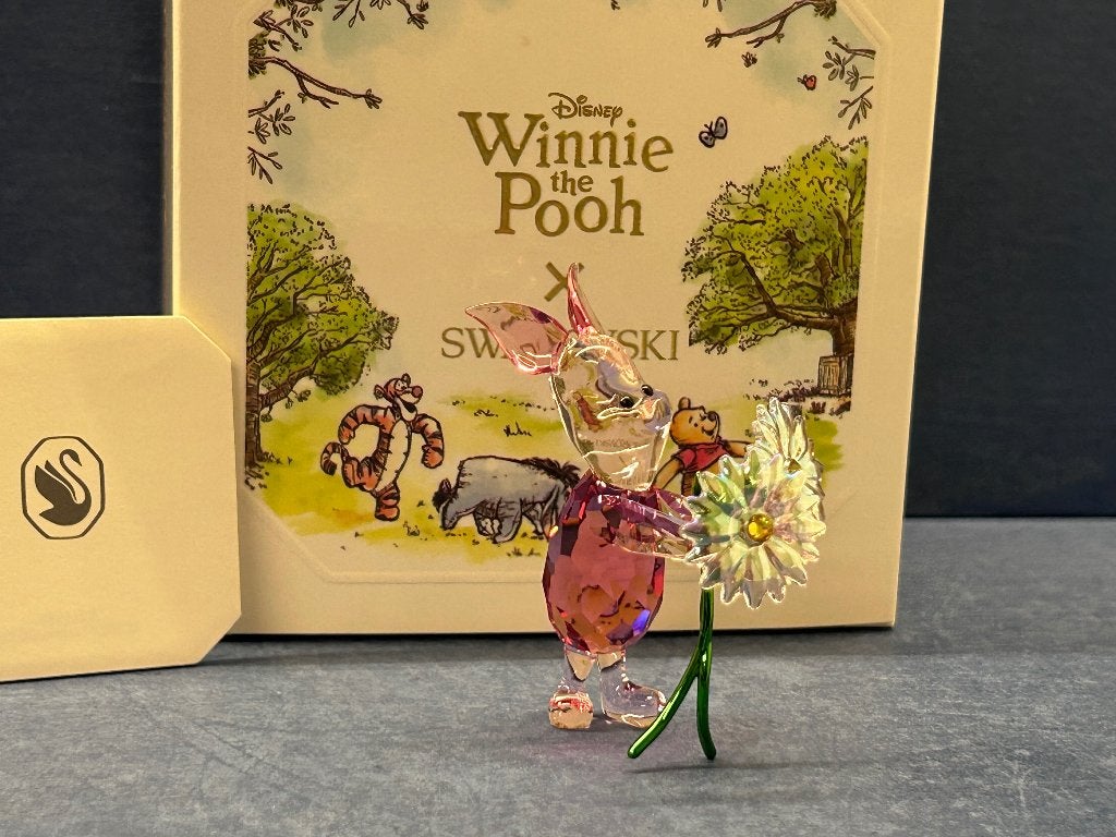Swarovski Disney Winnie The Pooh Piglet, Ophalen of Verzenden, Nieuw, Figuurtje