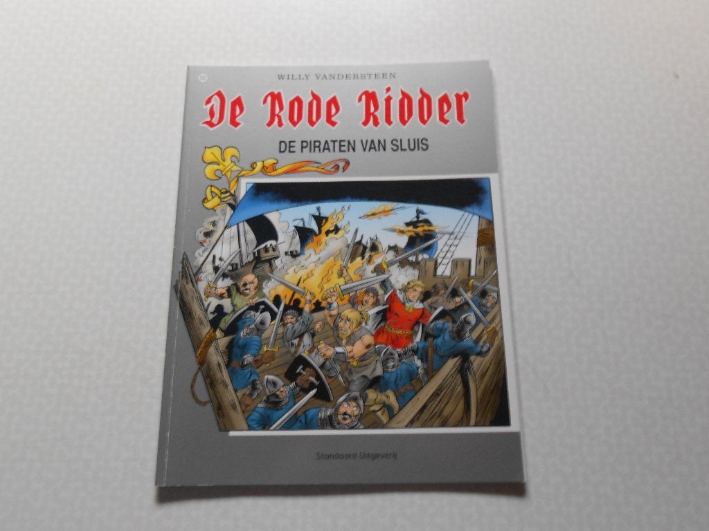 Rode ridder 202 De piraten van Sluis 2004 1 ste druk., Boeken, Willy Vandersteen, Eén stripboek, Nieuw, Ophalen of Verzenden