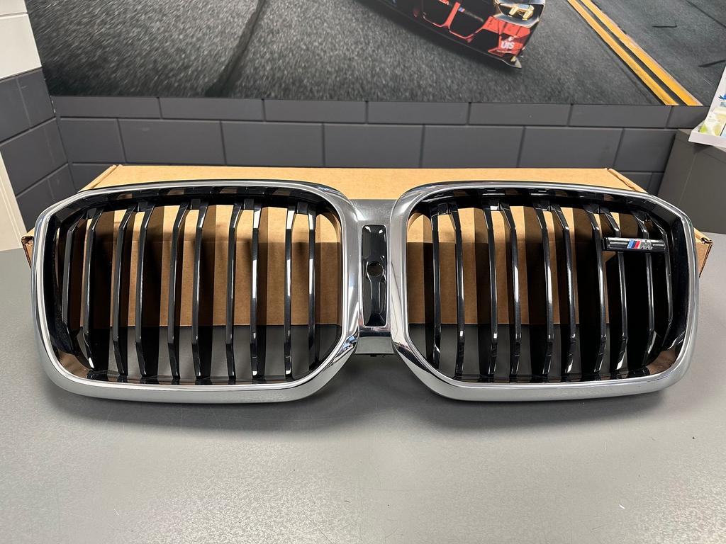 Chrome nierengrille voor BMW X3 G01 LCI, -, Utilisé, -, BOVAG membre