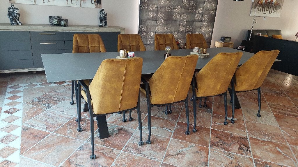 JOLI tafel, Huis en Inrichting, Tafels | Eettafels, Zo goed als nieuw, 50 tot 100 cm, 200 cm of meer, Vijf personen of meer, Rechthoekig