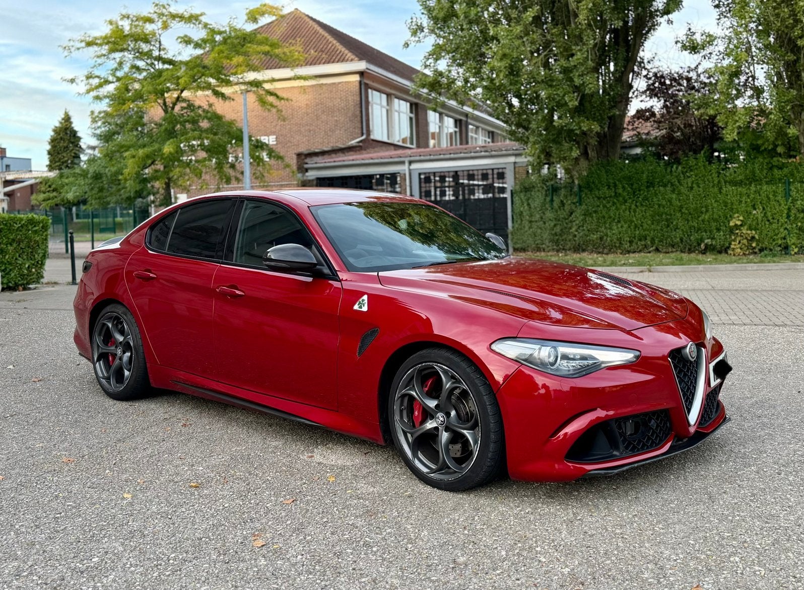 Alfa Romeo Giulia Quadrifoglio 2.9 V6 510cv Full Carbon RHD, Autos, Rouge, Achat, Autre, 5 portes