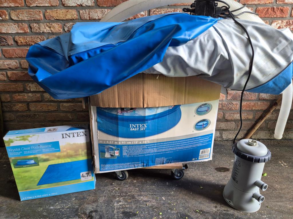 Intex zwembad te koop, Tuin en Terras, Zwembaden, Ophalen