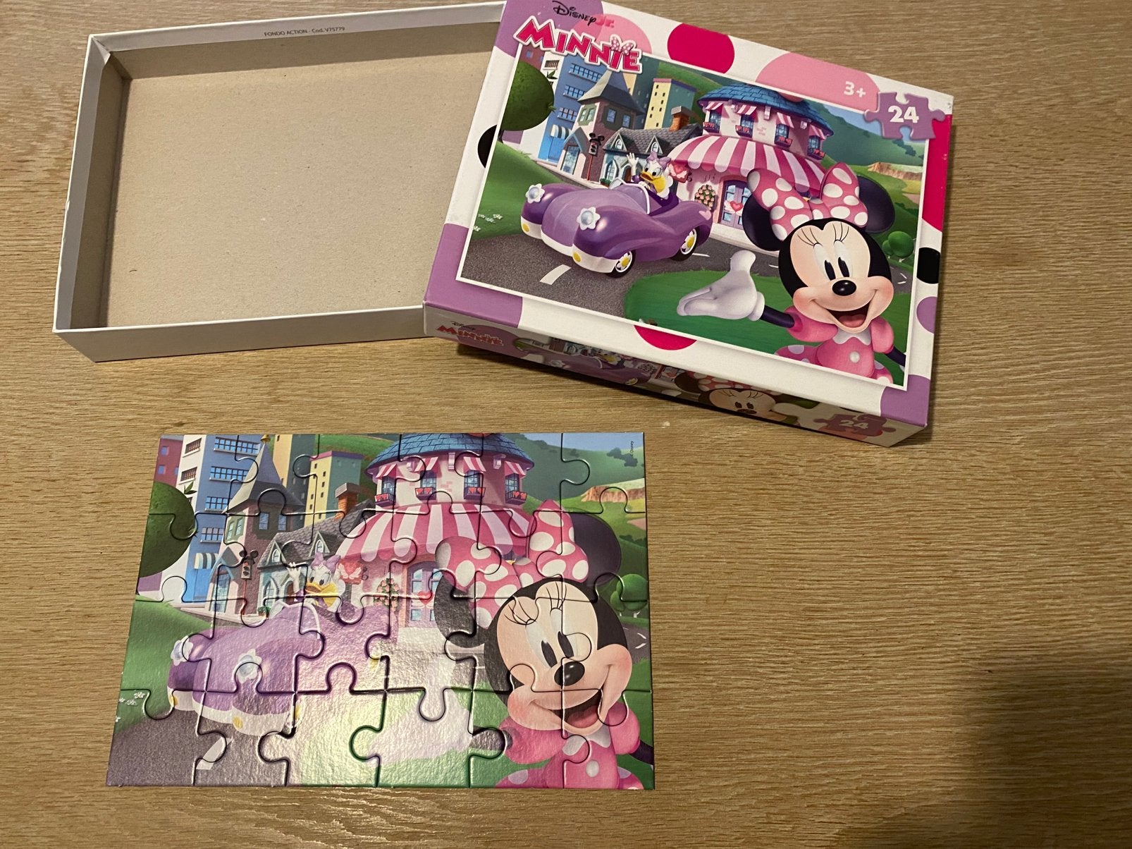Disneypuzzel Minnie Mouse, Ophalen, Zo goed als nieuw