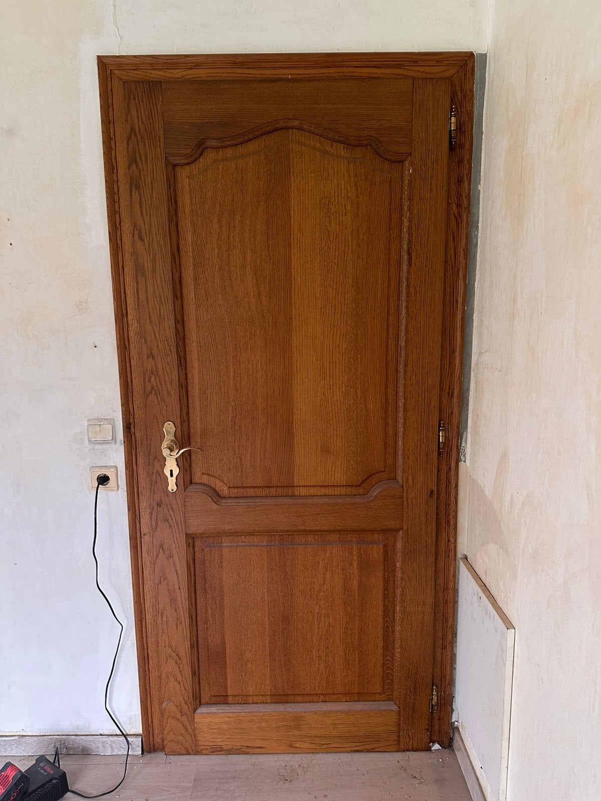 Porte en chaîne massif, Bricolage & Construction, Enlèvement, Comme neuf