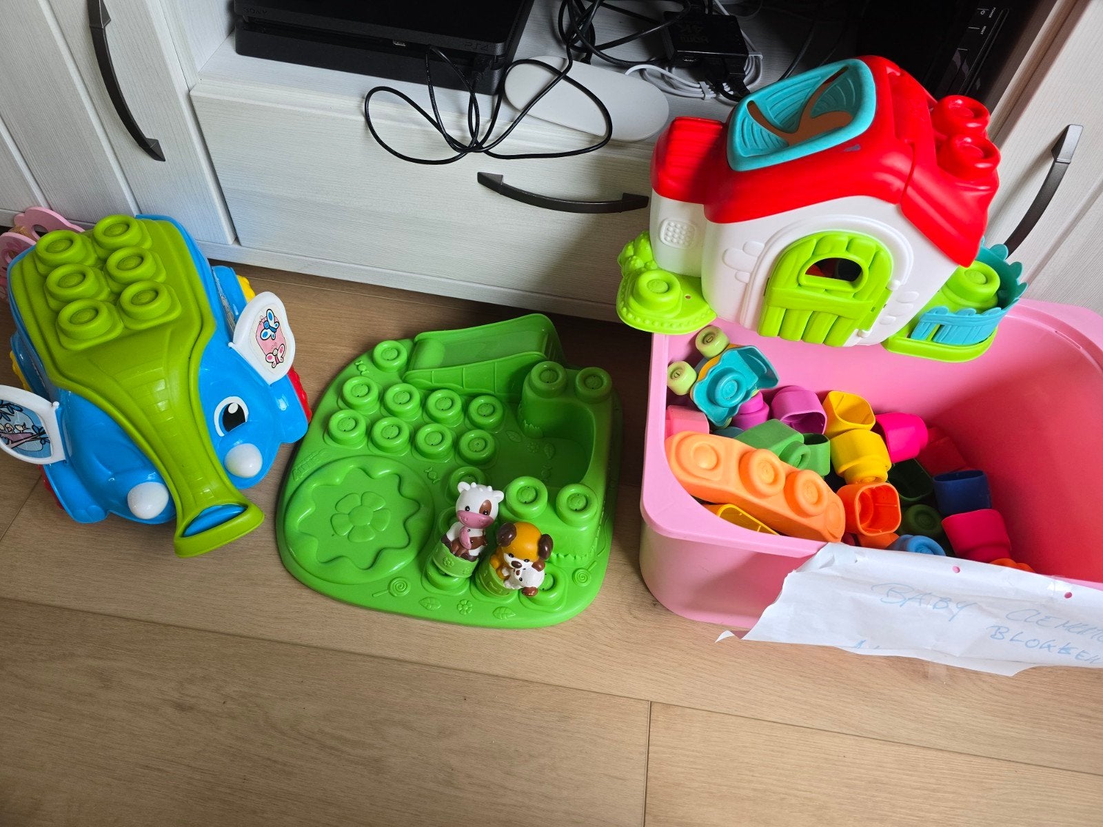 Lot baby clementoni soft blokken, Ophalen of Verzenden