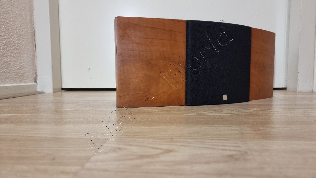 Enceinte centrale KEF IQ2c couleur bois de cerisier, Haut-parleur central, Enlèvement ou Envoi, Bass-reflex, 60 à 120 watts