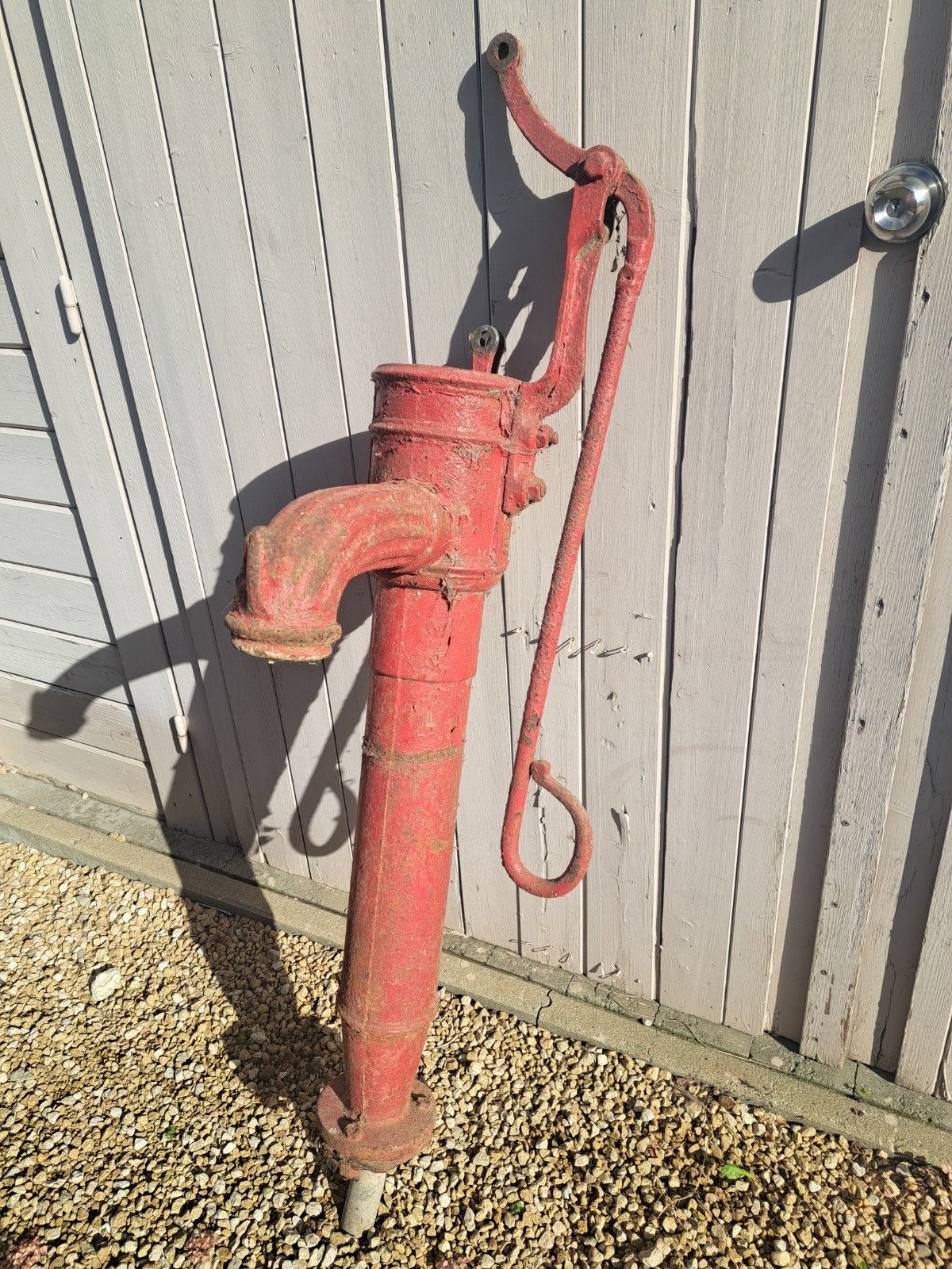 Antieke pomp / waterpomp / pomp voor decoratie 1m40 zwaar, Jardin & Terrasse, Enlèvement, Utilisé, Manuelle, Autres types