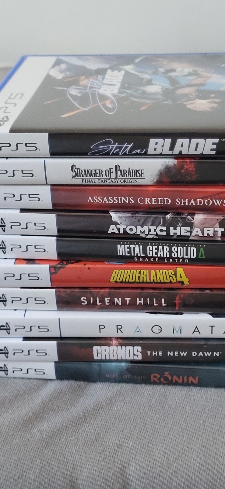 Ps5 spellen, Ophalen