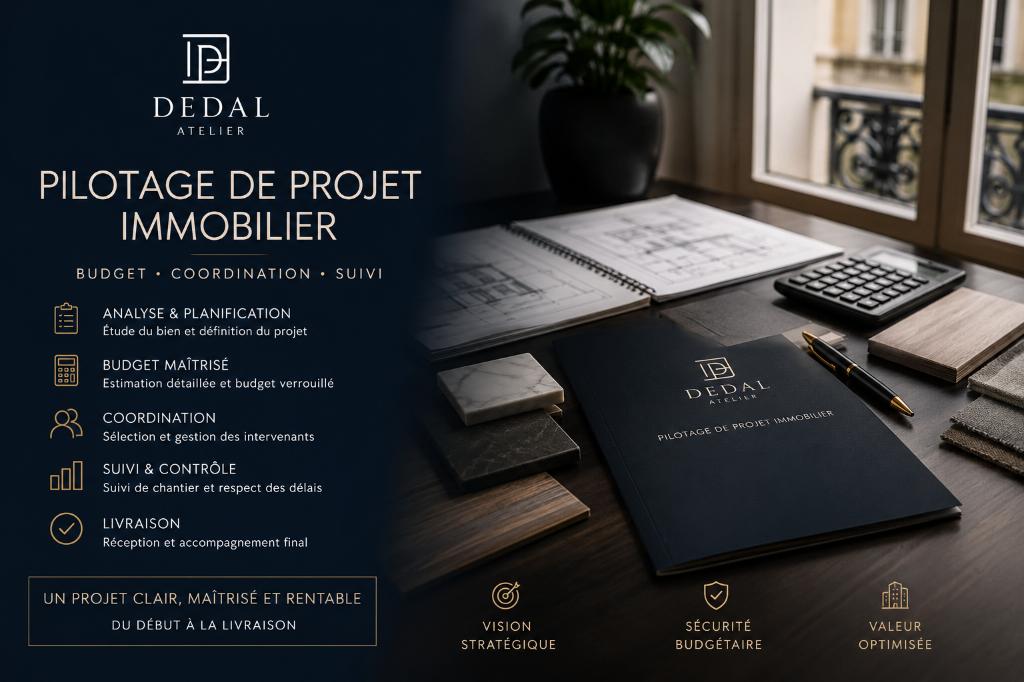 Pilotage de projet immobilier | DEDAL ATELIER, Diensten en Vakmensen, Makelaars en Schatters