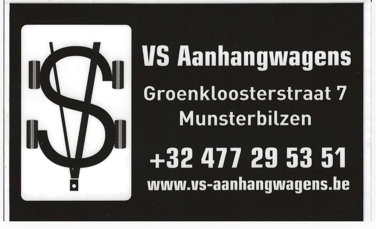 VS-aanhangwagens Hoveweg 4 te 3740 Munsterbilzen, Ophalen, Nieuw