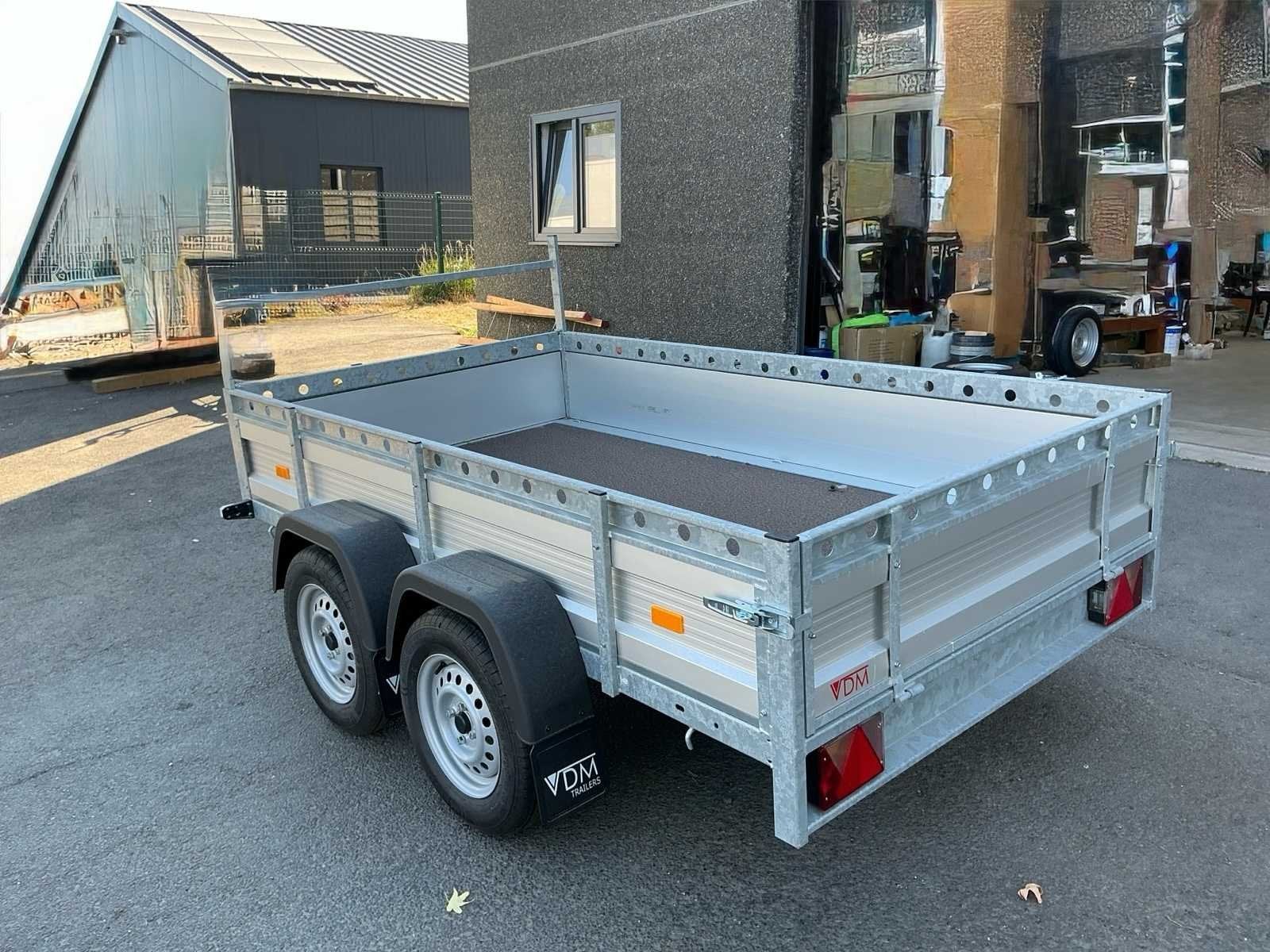 2025 VDM Trailers Platteau aanhangwagen *ONGEREMD*, Gebruikt