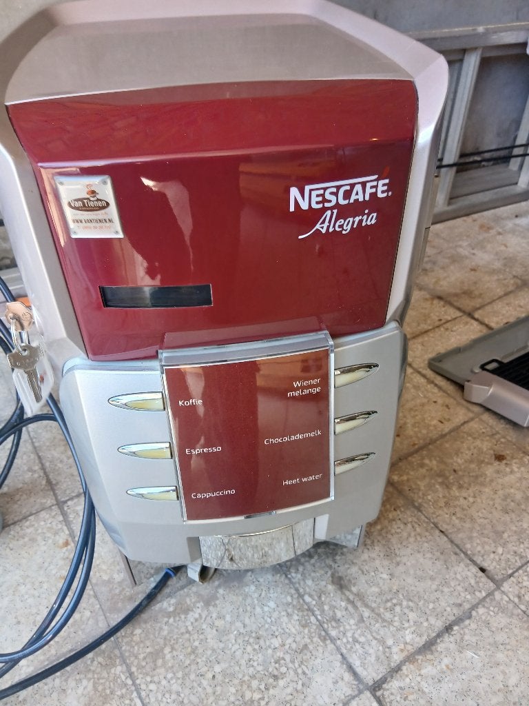Koffie automaat, Ophalen