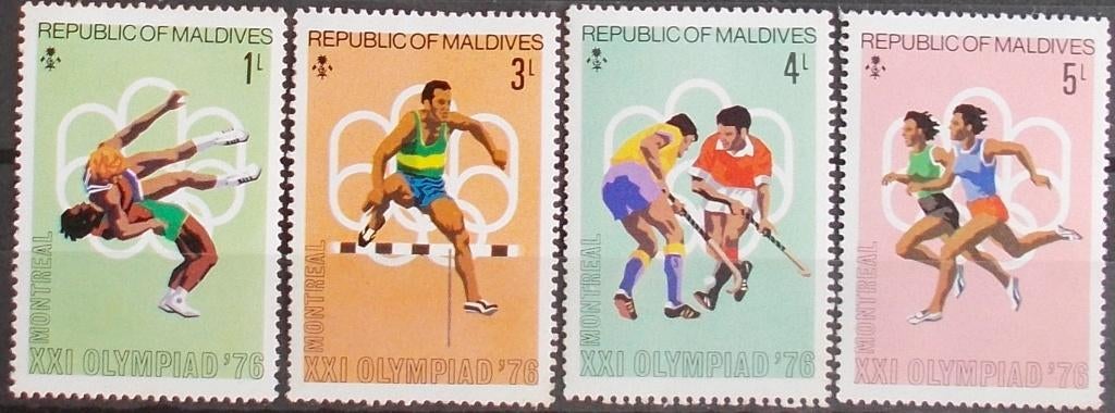 Olympische Spelen 1976 Montreal, Postzegels en Munten, Verzenden, Postfris, Sport