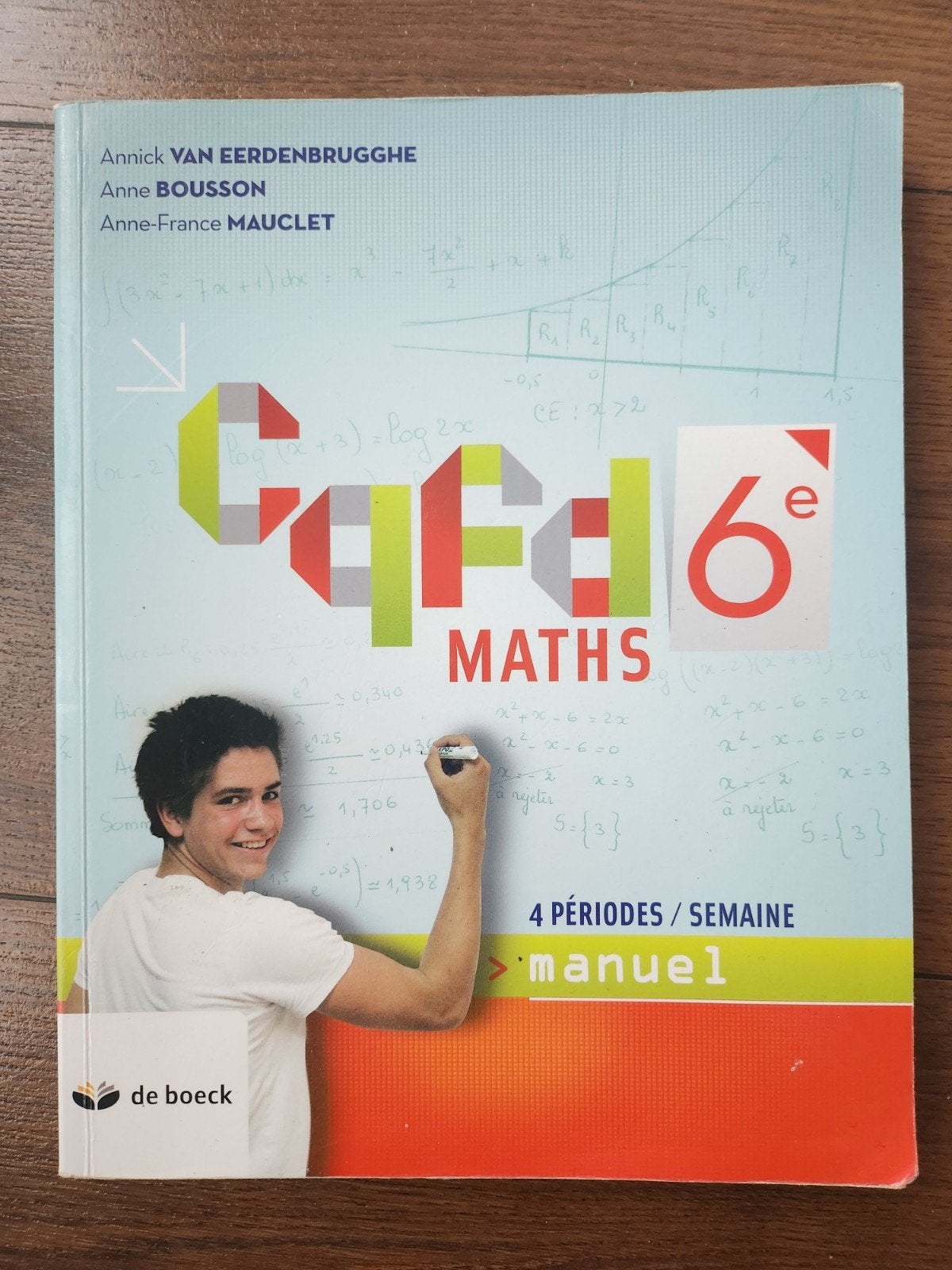 Manuel Cqfd Maths 6ème, Livres, Enlèvement, Comme neuf, Secondaire, Mathématiques A